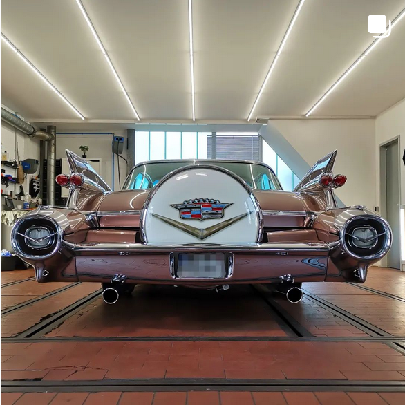 Melkus Fahrzeugpflege auf Instagram: Ein Cadillac Fleetwood aus dem Jahre 1959 hat eine 2-stufige Politur sowie 2 Schichten Keramik erhalten.